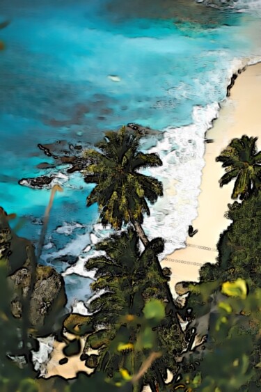 摄影 标题为“Island Dreams: Tran…” 由Fetux_lines, 原创艺术品, 光绘摄影