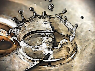 Fotografía titulada "Whirlpool Whimsy: S…" por Fetux_lines, Obra de arte original, Light Painting
