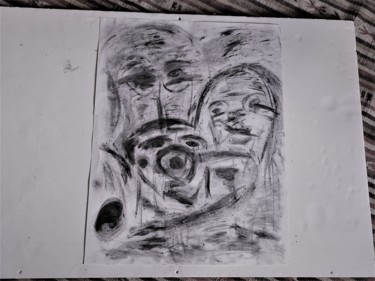 Drawing titled "dsc01086.jpg" by Serge Bronzoff, Original Artwork, Charcoal