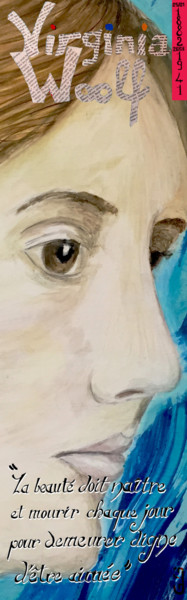Цифровое искусство под названием "Woolf" - Gilles David, Подлинное произведение искусства, 2D Цифровая Работа