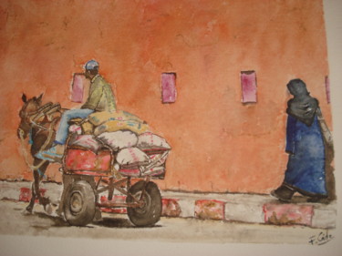Картина под названием "marrakech.jpg" - Fgide, Подлинное произведение искусства