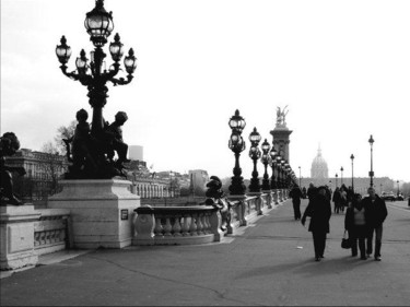 Photographie intitulée "Pont Alexandre III" par Francois-Henri Louchet, Œuvre d'art originale
