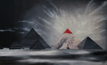 Painting titled "Cairo - The Fulfile…" by Fil Cool, Original Artwork, Oil
