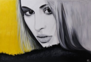 Yellow and More Painting titled "Yellow and More" by Filip Art, Original Art, Oil