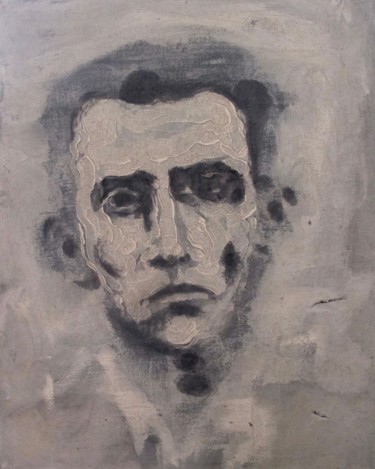 Painting titled "Portrait of Ludwig…" by Filip Schrooyen, Original Artwork, Oil