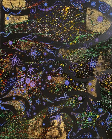 Картина под названием "Море N1" - Филипп Казак, Подлинное произведение искусства, Акрил