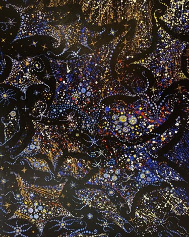 Картина под названием "Море N2" - Филипп Казак, Подлинное произведение искусства, Акрил