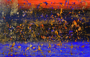 Картина под названием "Яркий вечер" - Филипп Казак, Подлинное произведение искусства, Акрил