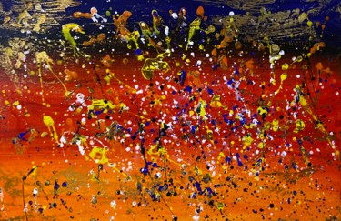 Malerei mit dem Titel "Танец" von Filipp Kazak, Original-Kunstwerk, Acryl