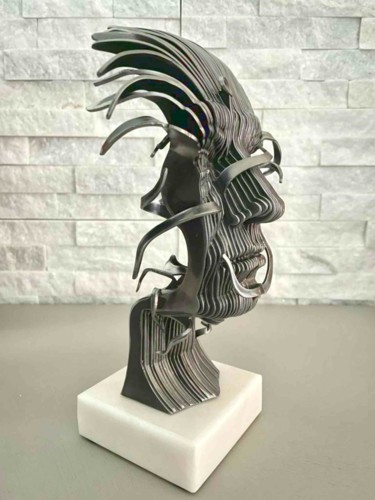 Escultura titulada "Adrian (Ultima copi…" por Filippo Pietro Castrovinci, Obra de arte original, Metales