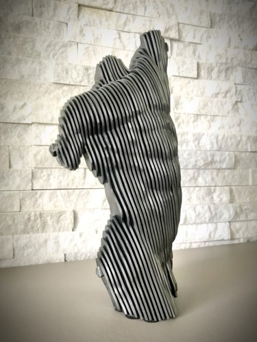 Skulptur mit dem Titel "Eros" von Filippo Pietro Castrovinci, Original-Kunstwerk, Metalle