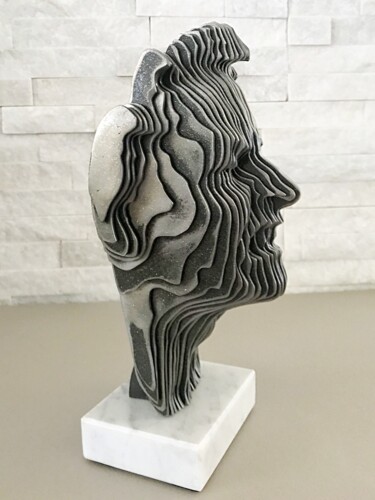 Escultura titulada "Wellerman" por Filippo Pietro Castrovinci, Obra de arte original, Metales