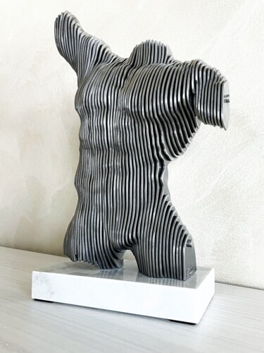 Escultura intitulada "Arnold" por Filippo Pietro Castrovinci, Obras de arte originais, Metais
