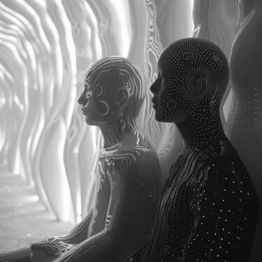 Arte digitale intitolato "VERTIGO" da Filippo Superchi, Opera d'arte originale, Immagine generata dall'IA
