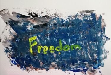 Рисунок под названием "Freedom" - Filius Kasimov, Подлинное произведение искусства, Акрил