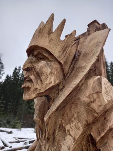 雕塑 标题为“Кащей. Резьба  бенз…” 由Владимир Филатов, 原创艺术品, 木