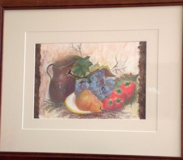 Peinture intitulée "fruits" par Filo, Œuvre d'art originale