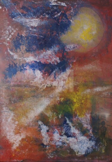 Painting titled "Tempesta" by Fiore, Original Artwork