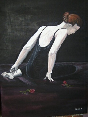 Peinture intitulée "Solo Dance" par Frieda Linke, Œuvre d'art originale, Huile