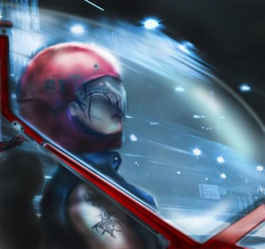 Digital Arts titled "Live for speed" by Fixer, Original Artwork