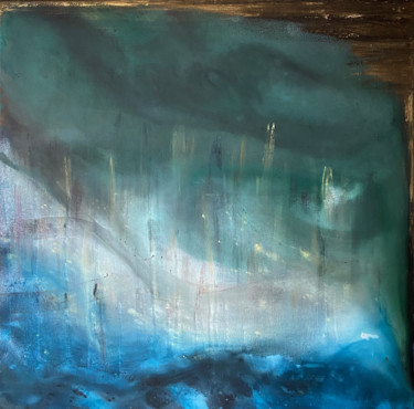 Картина под названием "Wild Ride" - Fjara Storm, Подлинное произведение искусства, Акрил