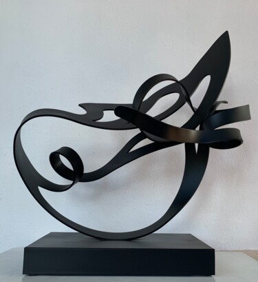 Sculpture intitulée "''Despertar''" par Flandez, Œuvre d'art originale, Métaux
