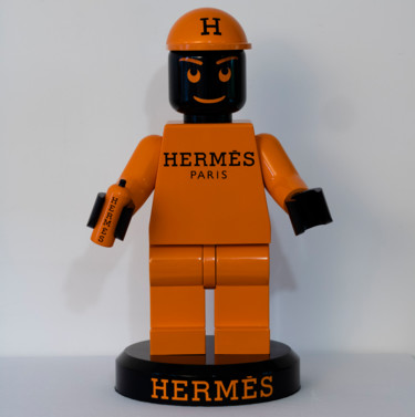 Mister H Graf Sculpture intitulée "Mister H Graf" par Flavien Mandon, Œuvre d'art originale, Résine