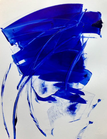 绘画 标题为“L'heure bleue” 由Florence Barre, 原创艺术品, 丙烯