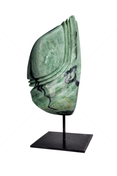 Sculpture intitulée "foret-primaire-1.jpg" par Florence Bihan, Œuvre d'art originale, Pierre