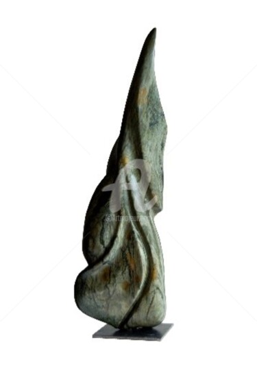 Sculpture titled "grand-voile.jpg" by Florence Bihan, Original Artwork, Stone