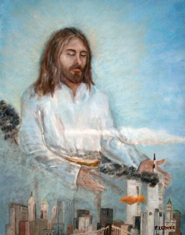Цифровое искусство под названием "John 3:16" - Frank, Подлинное произведение искусства