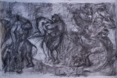 Рисунок под названием "Transcription" - Fleur Elise Noble, Подлинное произведение искусства, Древесный уголь