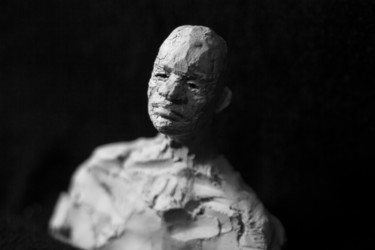 Sculpture titled "Clay Face 28" by Fleur Elise Noble, Original Artwork, Terra cotta