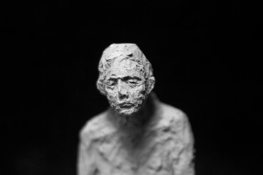 Sculpture titled "Clay Face 30" by Fleur Elise Noble, Original Artwork, Terra cotta