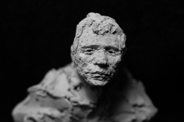 Sculpture intitulée "Clay Face 57" par Fleur Elise Noble, Œuvre d'art originale, Terre cuite