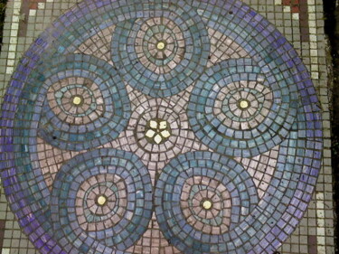 Sculpture titled "Garden Patio Mosaic" by Felicity Wallis, Original Artwork