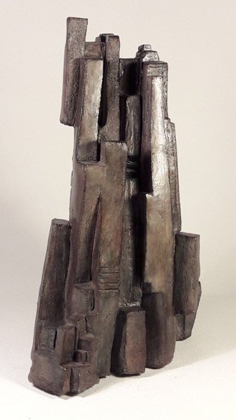 Sculpture intitulée "Sans titre" par Florence Faure, Œuvre d'art originale, Terre cuite