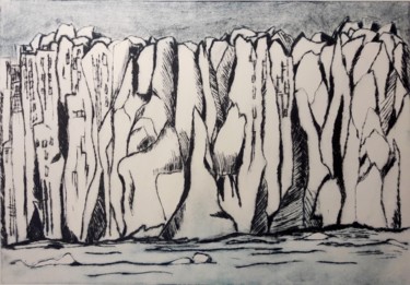 Εκτυπώσεις & Χαρακτικά με τίτλο "Perito Moreno" από Florence Faure, Αυθεντικά έργα τέχνης