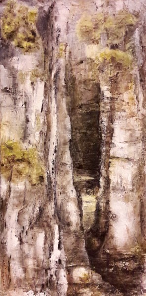 Peinture intitulée "Passage" par Florence Faure, Œuvre d'art originale, Huile