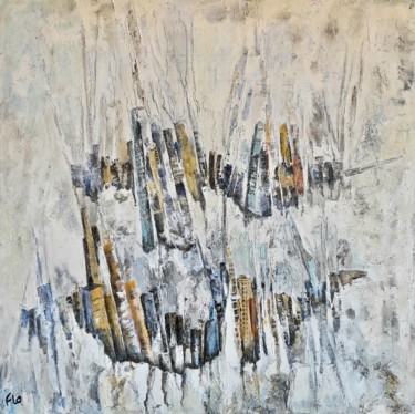 Painting titled "Collapse 1" by Florence Faure, Original Artwork, Oil