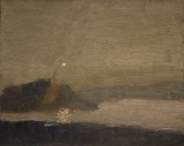 Painting titled "Lumière 4" by Anne Flora De Negroni, Original Artwork