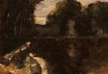 Рисунок под названием "Hommage à Ferdinand…" - Anne Flora De Negroni, Подлинное произведение искусства, Пастель