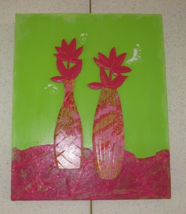 Painting titled "BOUQUET D'ANIS" by Flora I., Original Artwork