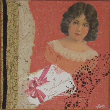 Painting titled "ALBUM SWEETHEART" by Flora I., Original Artwork