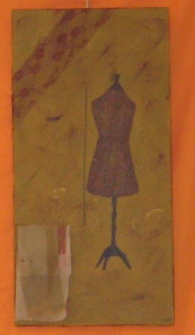 Painting titled "CREATION COUTURE" by Flora I., Original Artwork