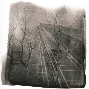 Fotografie mit dem Titel "NY TRACKS 17" von Florence Cardenti, Original-Kunstwerk, Analog Fotografie