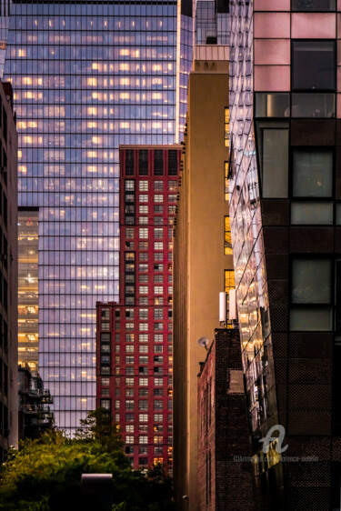 摄影 标题为“CITY LIGHTS” 由Florence Autelin, 原创艺术品, 数码摄影