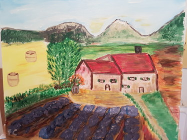 Painting titled "provence.jpg" by Florence Thomère, Original Artwork