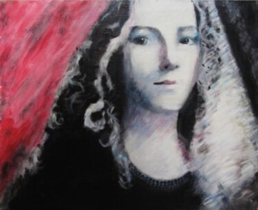 Peinture intitulée "Hermine" par Florence Marion, Œuvre d'art originale, Acrylique
