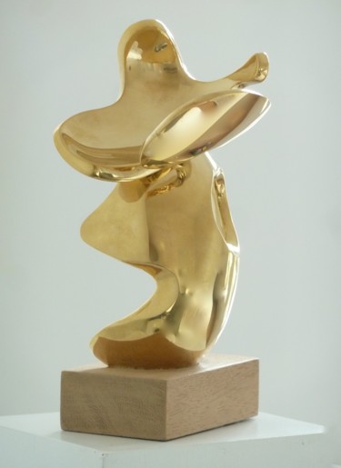 Sculpture titled "6 Le jeu" by Florence Vial, Original Artwork, Metals